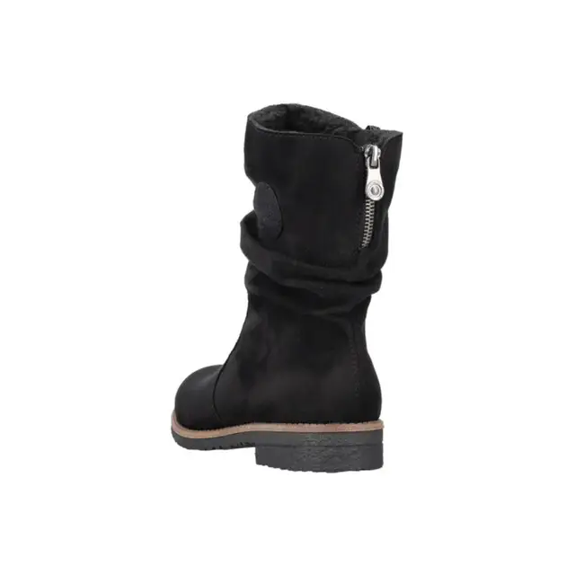 Rieker Dameslaars Microfiber Zwart Mt 41 Geld-Terug-Garantie