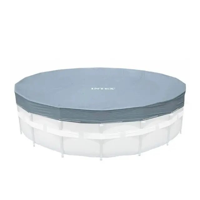 Op = Op Intex Afdekzeil Ultra Frame Pool Ø 488 cm