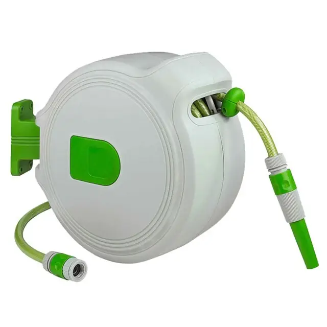 Eurom Slanghaspel Voor Wand, SL20 Compact - 20 meter, 10-Bar Wereldwijde Verzending