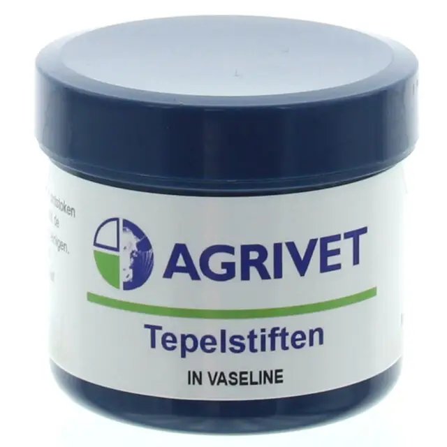 Authentiek Agrivet Tepelstiften In Vaseline - 20 Stuks