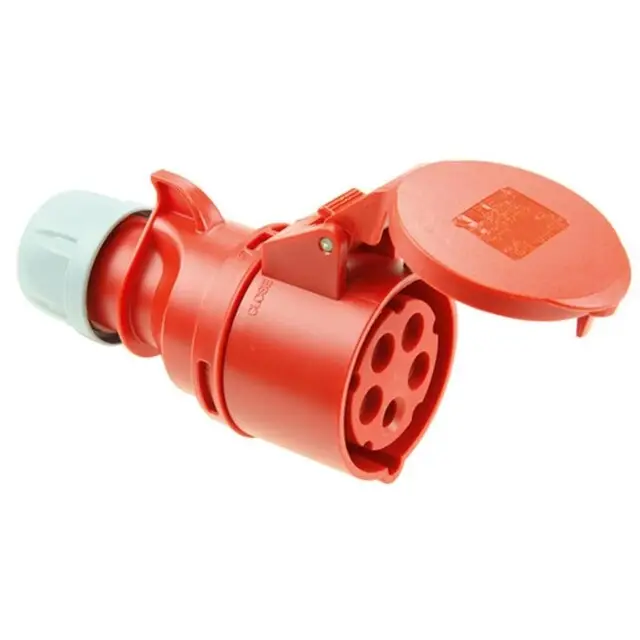 Actieprijs Krachtstroom Contrastekker Rood 16 Ah/415 Volt 4 Polig