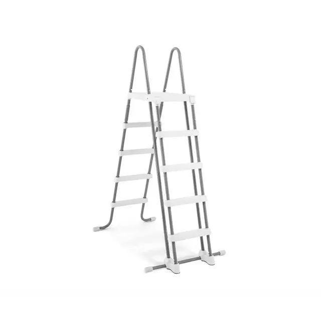 Uitverkoop Intex Zwembadtrap Deluxe 132 cm - Met Plateau