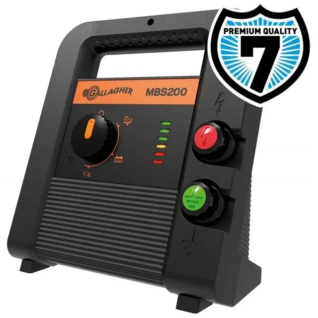 Meest Verkocht Schrikdraadapparaat (12V-Solar/230V) MBS 200 - Gallagher