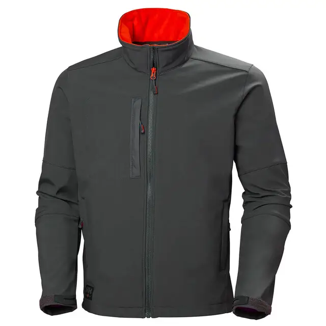 Helly Hansen Softshell Jas Kensington Evo Grijs - Maat M Plaats Bestelling