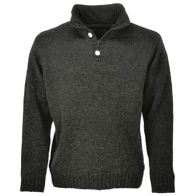 Pure Wool Trui MNL-1701 Antraciet Maat XL Flitsaanbieding
