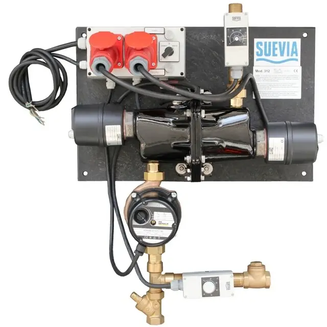 Ambachtelijk Suevia Rondpompsysteem Model 312 - 1" of 3/4" - Tot 350 meter Leiding - 400 V