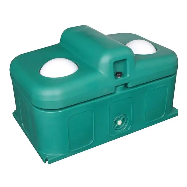 Suevia Staldrinkbak - Kunststof - Vlotter - Model Thermo Quell 640 2 Ballen Finale Uitverkoop