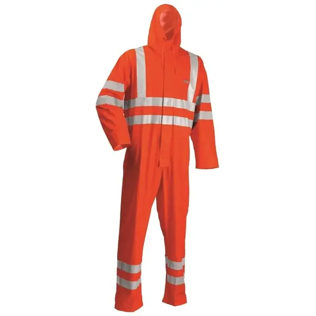 De Boer Hi-Vis Spuitoverall Microflex Oranje Maat 3XL Korting