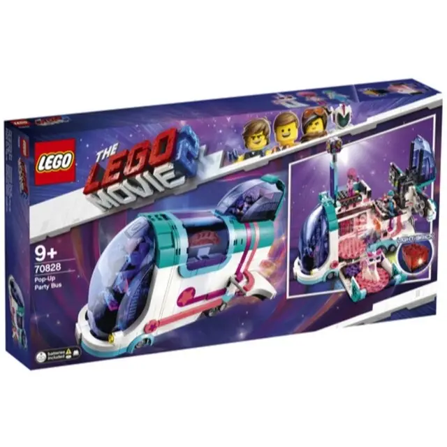 Garantie Inbegrepen LEGO Movie 70828 - 2 Uitklap feestbus - 70828