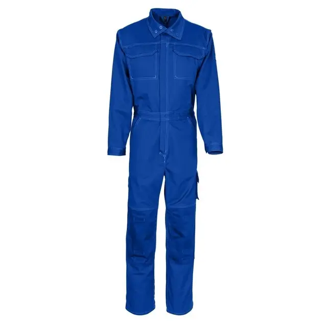 Premium Mascot Polyester/Katoen Overall Akron Korenblauw Maat XS