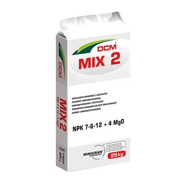 Veilige Betaling DCM MIX 2 NPK 7-6-12 + 4 MgO 25 kg