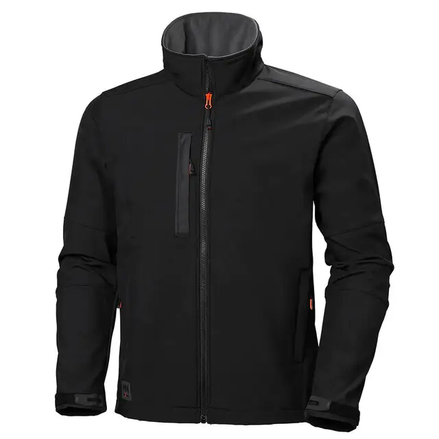 Meest Verkocht Helly Hansen Softshell Jas Kensington Evo 990 Zwart - Maat M