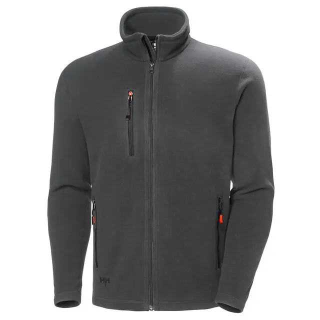 Helly Hansen Oxford Classic Fleece Jacket Grijs - Maat L Direct Verzonden