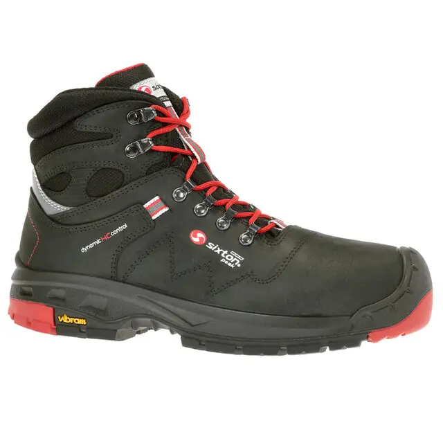 Beste Prijs Sixton Peak Werkschoenen Tonale S3 Zwart/Rood Maat 46