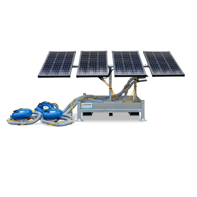 Plas-Dras Pomp Poortman (Solar / zonder Accu / T120-AL-M) - Oppervlaktewater Betrouwbaar