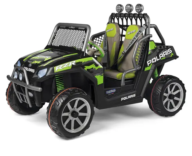 Peg Pérego Polaris Ranger RZR Green Shadow 24-Volt Plaats Bestelling