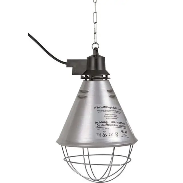 Topkwaliteit Kerbl Warmtestraler Armatuur - Met Infrarood Licht - 5.0m Kabel