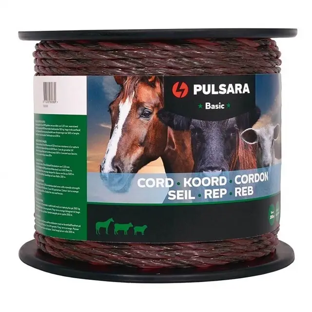 Plaats Bestelling Pulsara Schrikkoord (5 MM / 200 Meter / Terra) - Basic