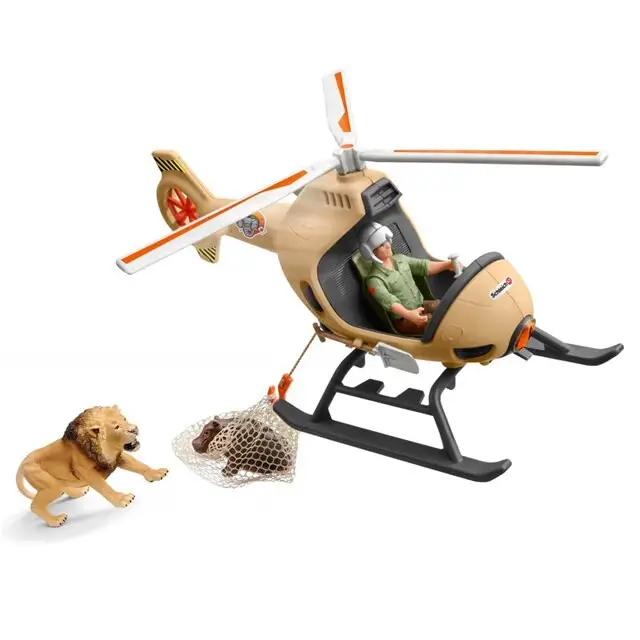 Korting schleich WILD LIFE Helikopter dierenredding - 42476