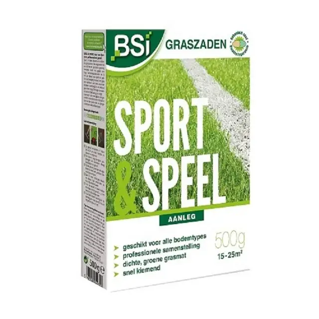 BSI Graszaad Sport en Speel - 2,5 Kg Gratis Retour
