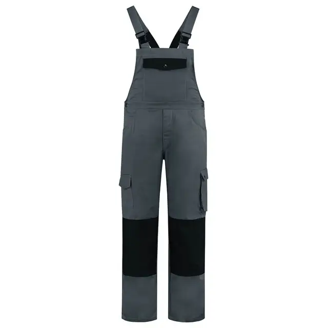 Nieuw De Boer Amerikaanse Overall Katoen/Polyester Grijs-Zwart Maat 48