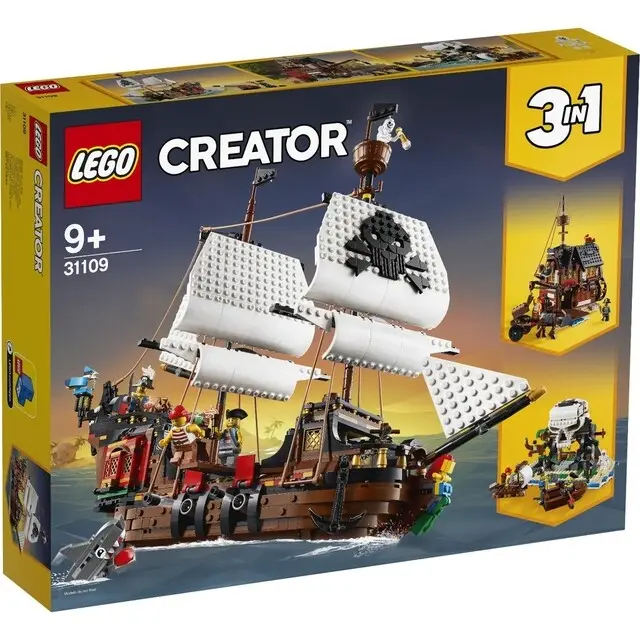 Op = Op LEGO Creator 31109 - Piratenschip