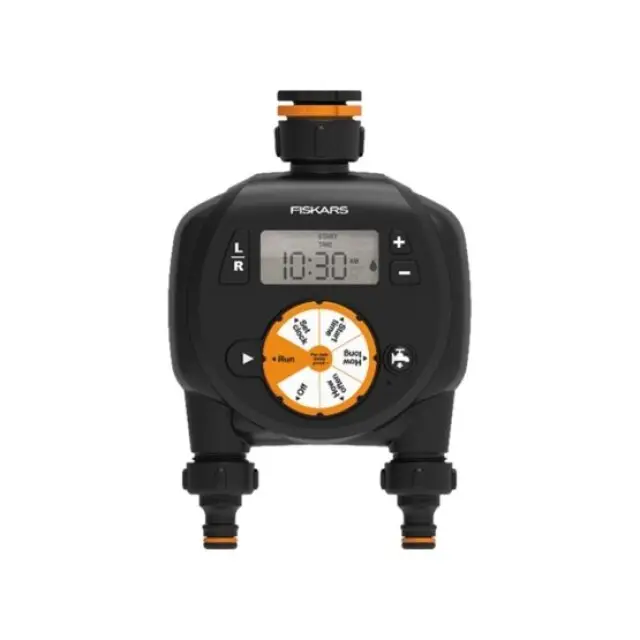 Fiskars Water Timer Met Dubbele Uitgang Korting