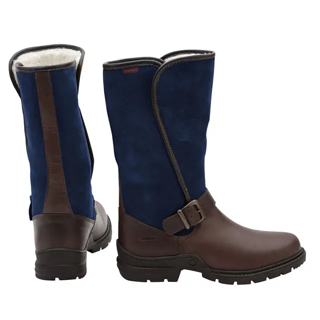 Populair Horka Leren Outdoorlaars Chesterfield Blauw - Maat 46