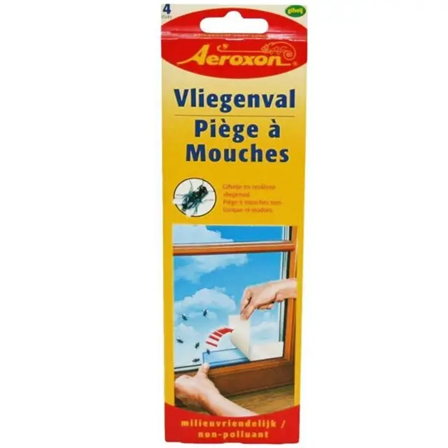 Aeroxon Vliegenval voor Ramen - 4 Stuks Wereldwijde Verzending