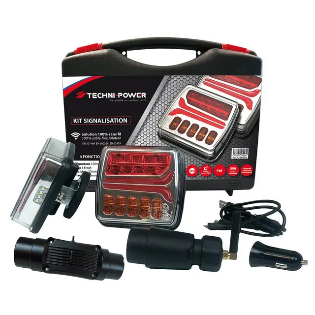 Bestseller Draadloze Magnetische LED Achterlamp Signalering Met WIFI-verbinding