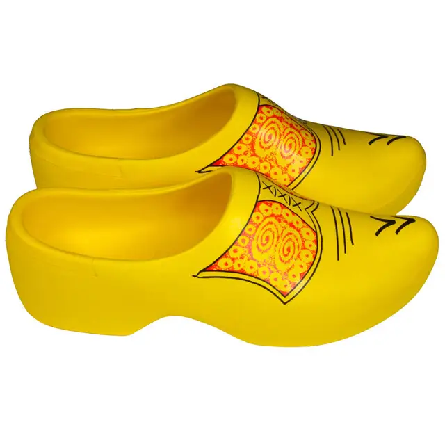 Koop Online Eva PU Klomp Geel Maat 38/39