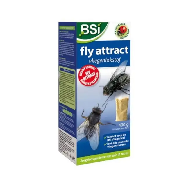 BSI Vliegenlokstof Fly Attract - 10x40g. Finale Uitverkoop