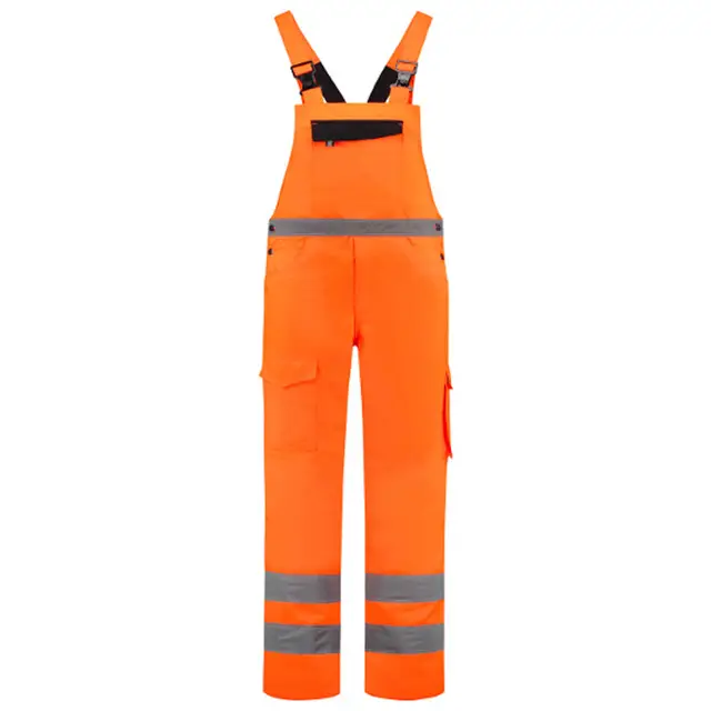 De Boer Hi-Vis Amerikaanse Overall RWS Polyester/Katoen Oranje Maat 70 Laatste Versie