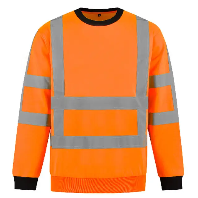 Laatste Versie De Boer Hi-Vis Sweater RWS Oranje Maat XXL