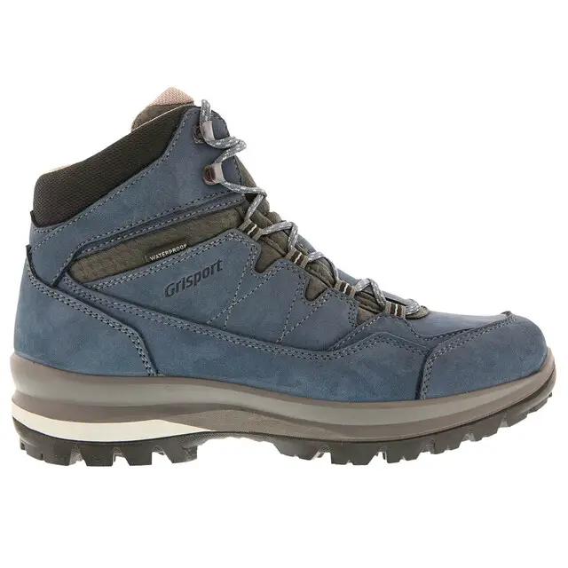 Grisport Wandelschoenen Bari Hoog Blauw Maat 40 Uitverkoop
