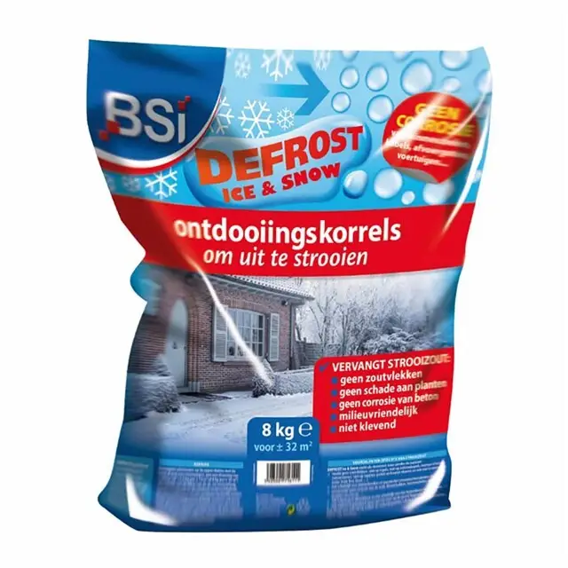 BSI Defrost Ice & Snow Ontdooiingskorrels 8 kg Handgemaakt