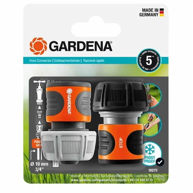 GardenaAansluitset 3/4 Inch Actieprijs
