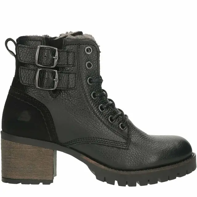 Bullboxer Dames Hak Laars Zwart - Maat 40 Must-Have