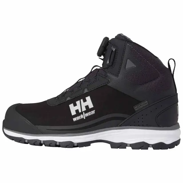 Helly Hansen Chelsea Evo 2 Mid Boa S3 HT W 930 Zwart/Grijs - Maat 48 Gratis Retour