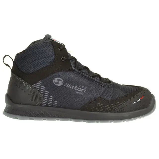 In De Mode Sixton Peak Werkschoenen Auckland High Zwart S3 Maat 42