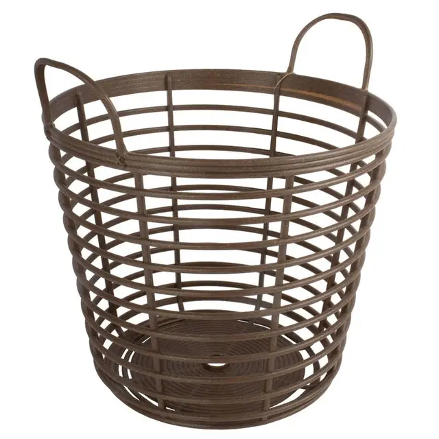 Goedkoop Talen Tools Mand Eco 40L bruin hout/PP