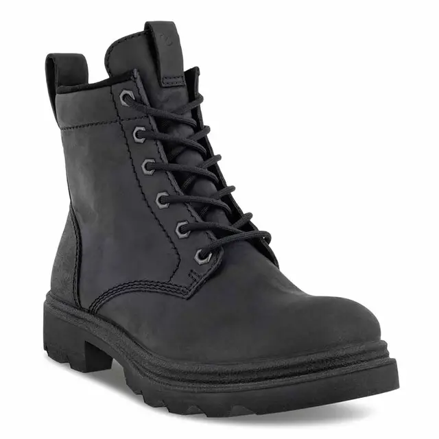 Premium ECCO Grainer Laars Dames Zwart - Maat 38