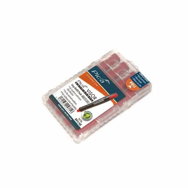 Plaats Bestelling Pica 991/40 Visor Permanent Navulling - Rood