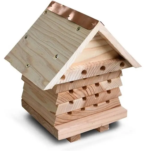 Wildlife World Bijenkorf Flip-Top Hout Luxe