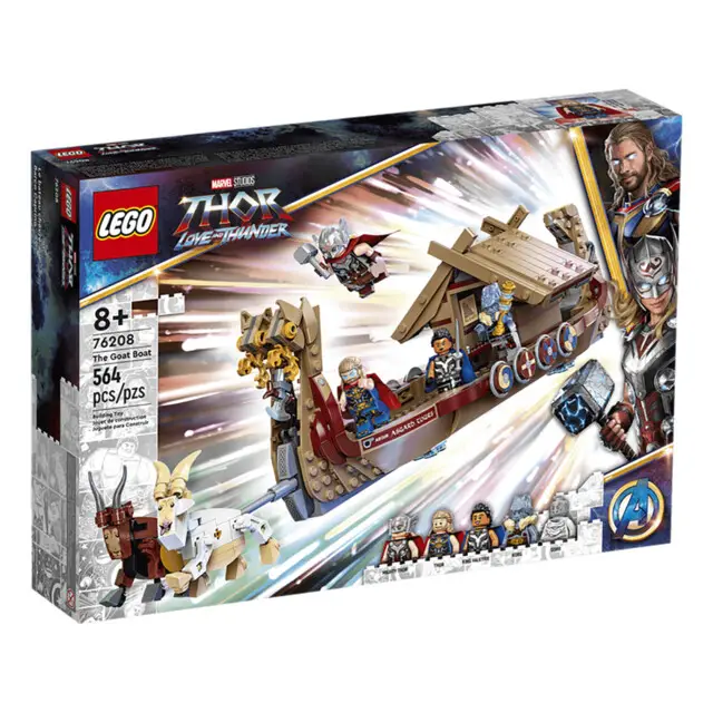 LEGO Marvel 76208 - Avengers Het Geitenschip Gereduceerde Prijs