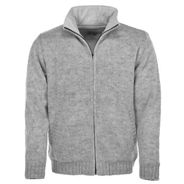 Pure Wool Vest MNL-1703 Lichtgrijs Maat M Uitverkoop