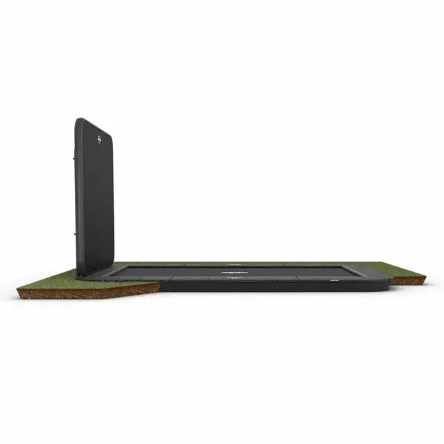 Groothandel BERG Sports Ultim Champion FlatGround Trampoline 410 x 250 Grijs - AeroWall