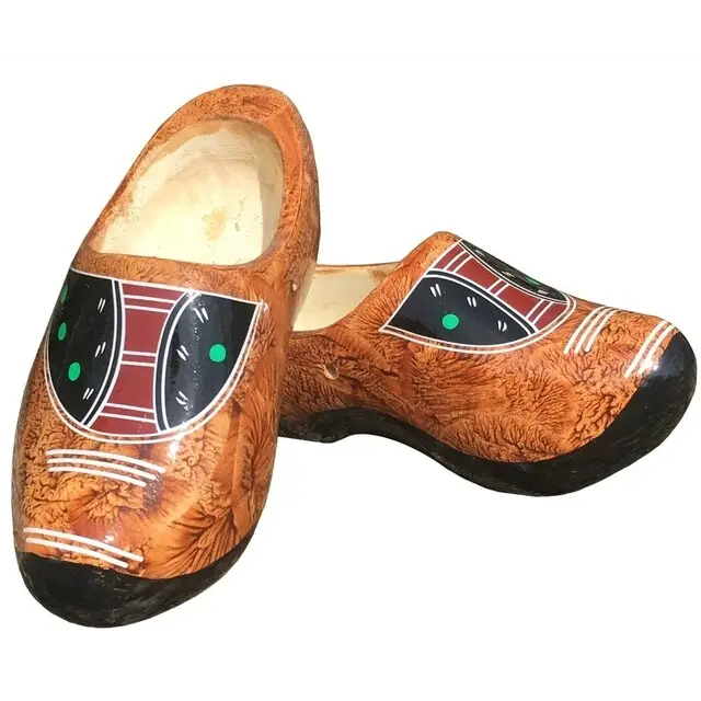 Premium Scherjon Kinder Kapklompen Bruin Maat 30/31