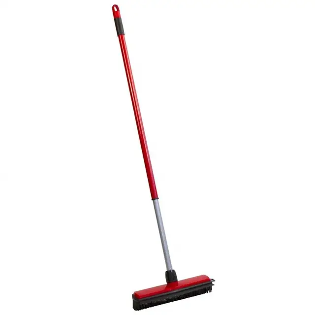 Betra Rubberen Bezem 30 CM Met Telescopische Steel Nieuw