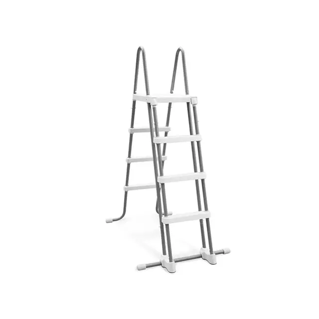 Betaalbaar Intex Zwembadtrap Deluxe 122 cm - Met Plateau
